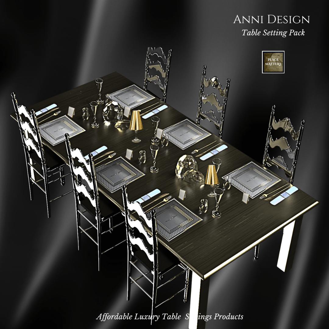 Gold Table Setting Pack for 10 — Anni Design - Place MattersTable Setting Pack