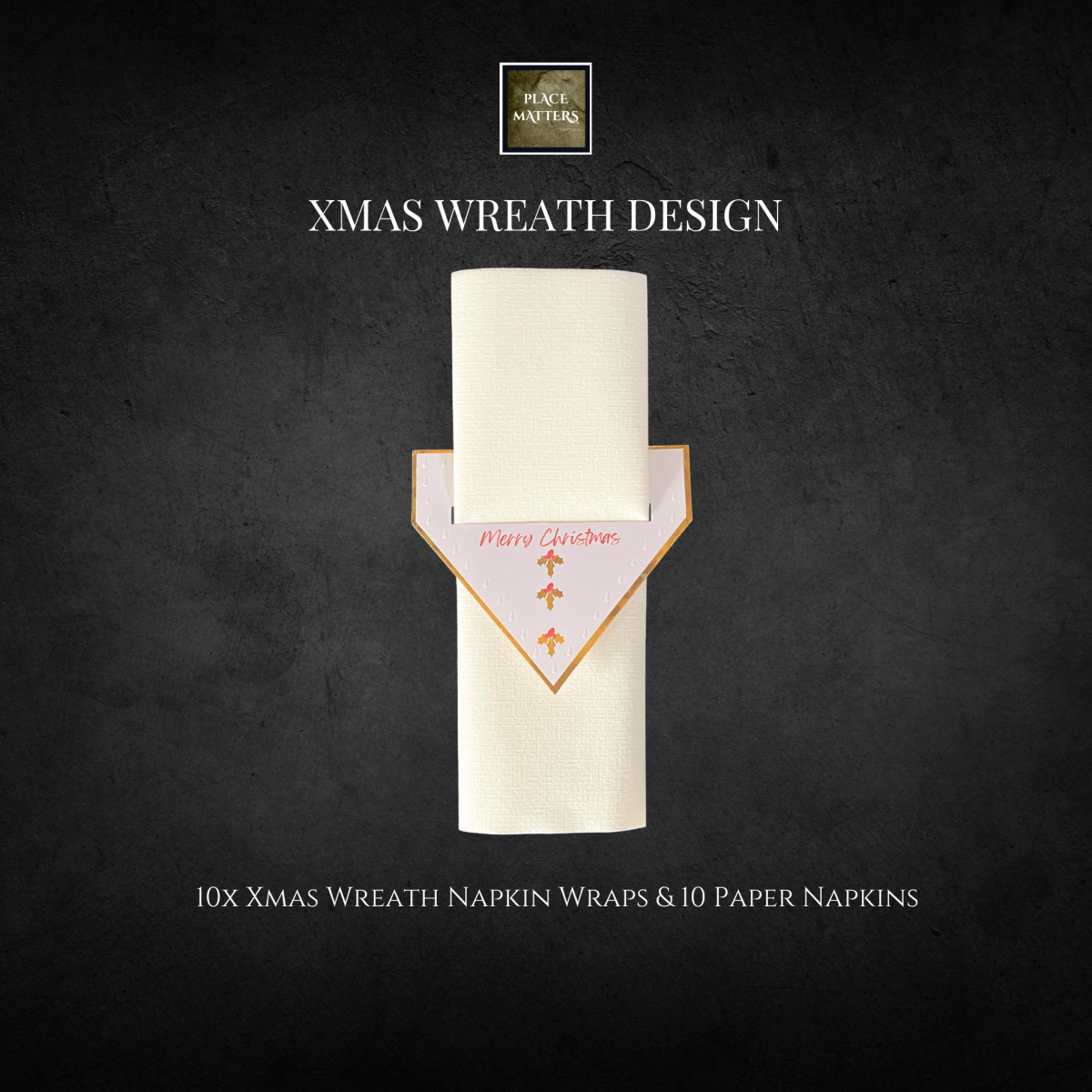 Christmas Table Setting Pack — Holly & Ivy Runner - Place MattersChristmas Table Setting Pack