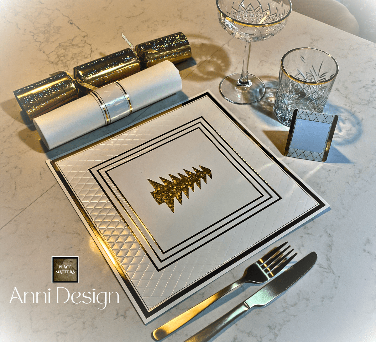 Christmas Placemats Square Shape (Anni Design) - Place MattersChristmas Placemats