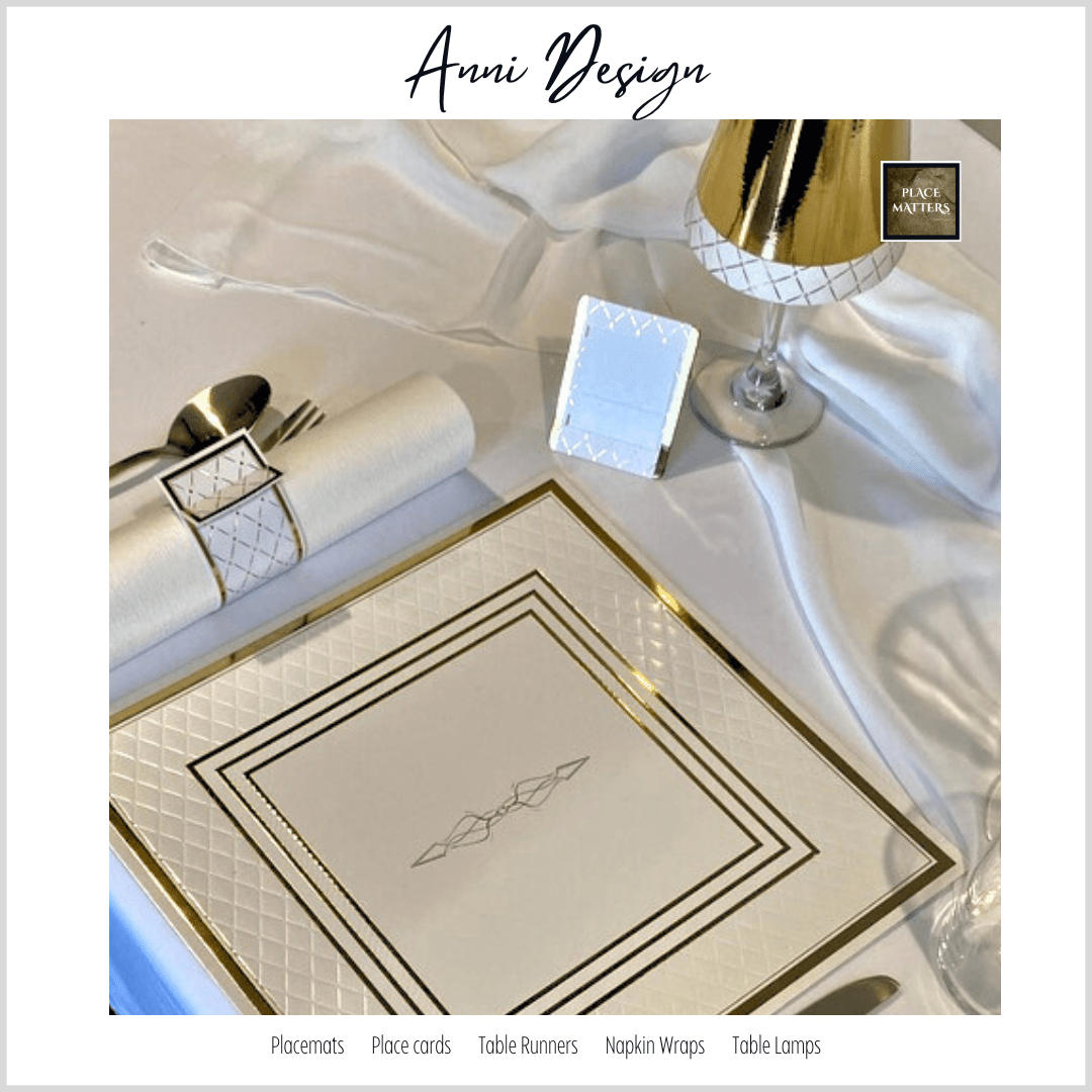 Gold Table Setting Pack for 10 — Anni Design - Place MattersTable Setting Pack