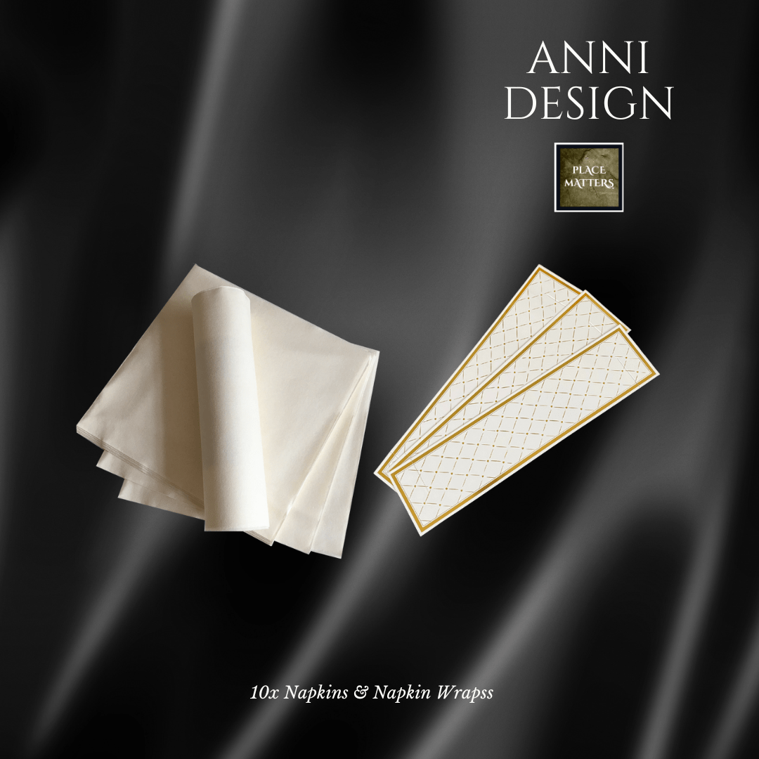 Gold Table Setting Pack for 10 — Anni Design - Place MattersTable Setting Pack