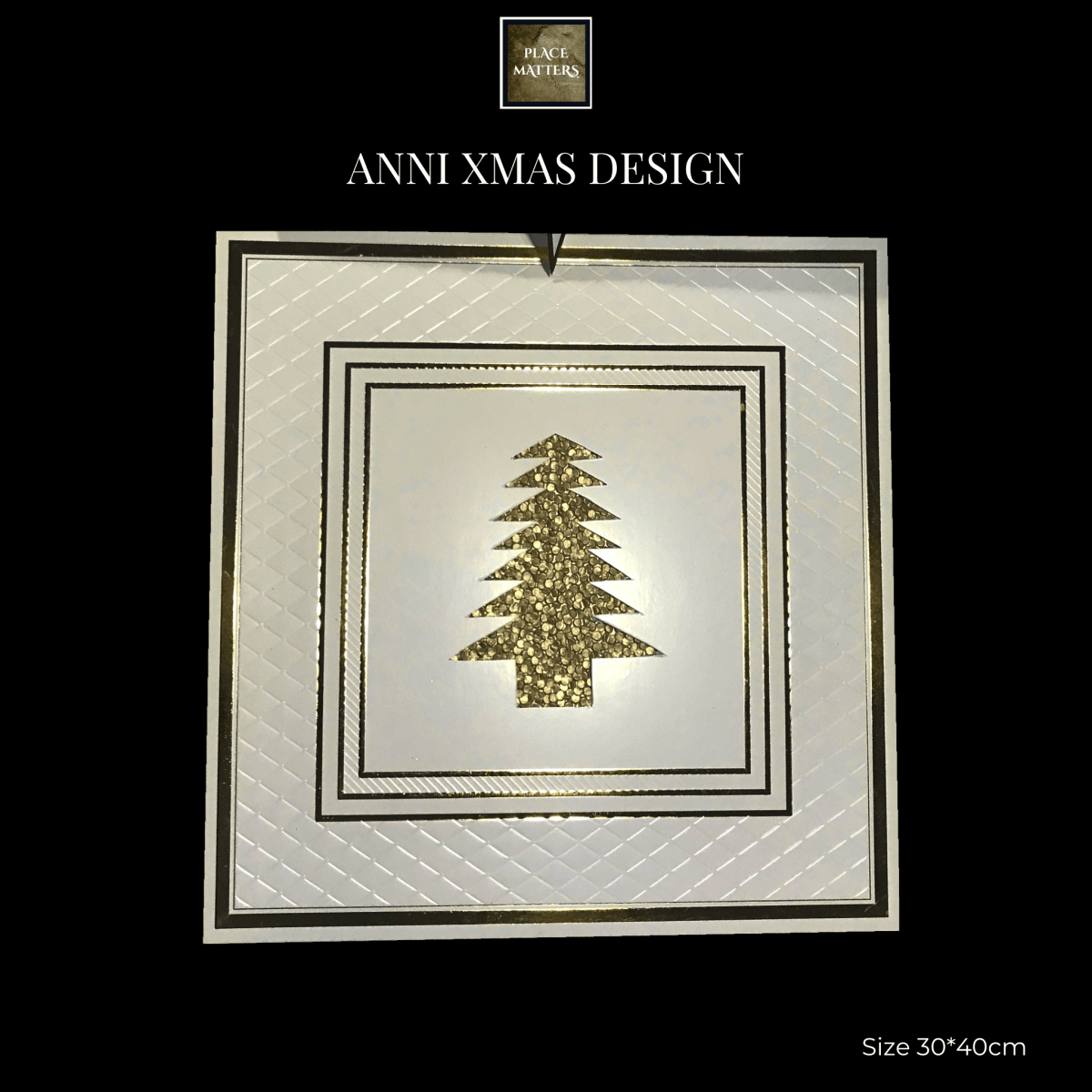 Christmas Placemats Square Shape (Anni Design) - Place MattersChristmas Placemats