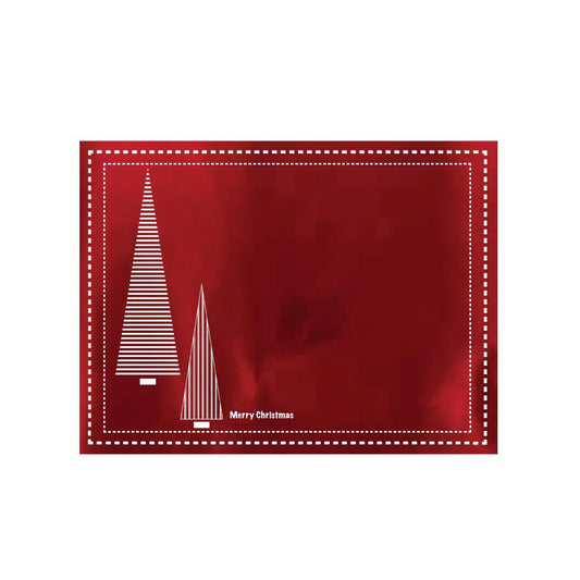 Christmas Placemats (Stripe Xmas Tree) Rectangle - Place MattersChristmas Placemats