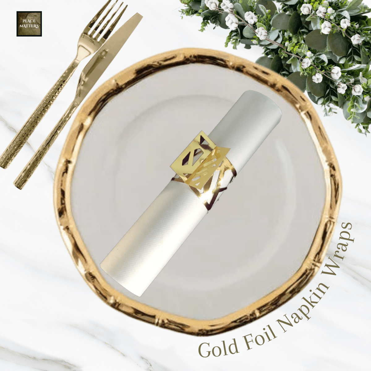 Napkin Wraps (Weave Design) - Place Matters