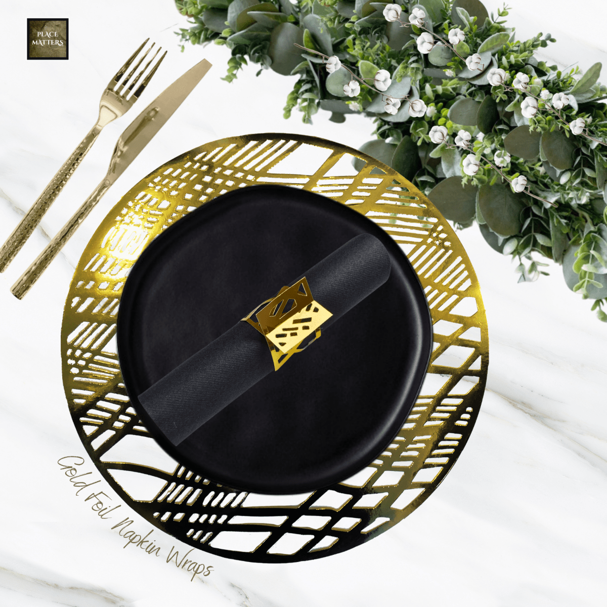 Napkin Wraps (Weave Design) - Place Matters