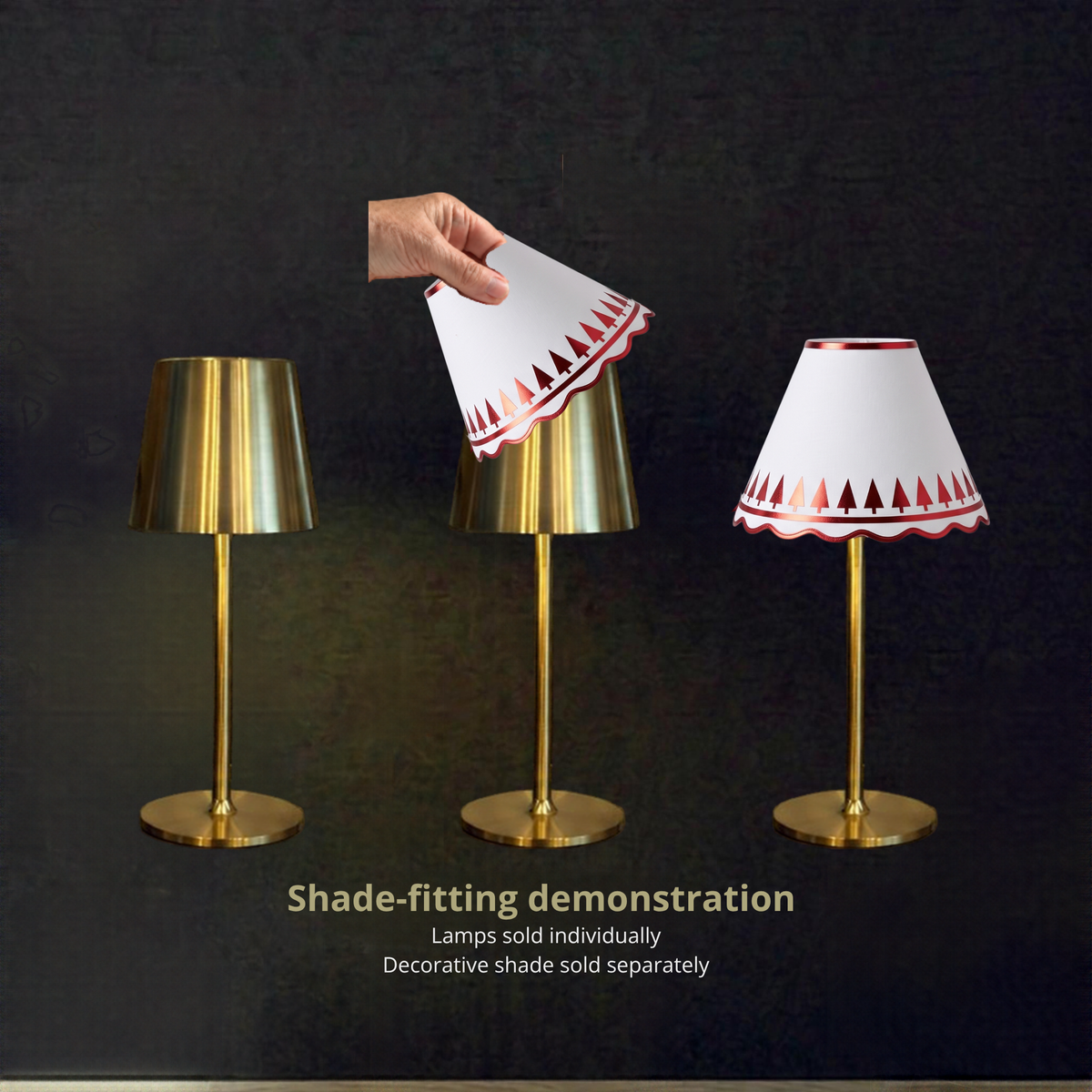Christmas Lamp Shades (Modern Christmas) – Single Shade