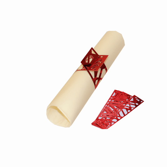 Gold Weave Napkin Wraps - Pack of 20 | Place Matters - Place MattersNapkin Wraps