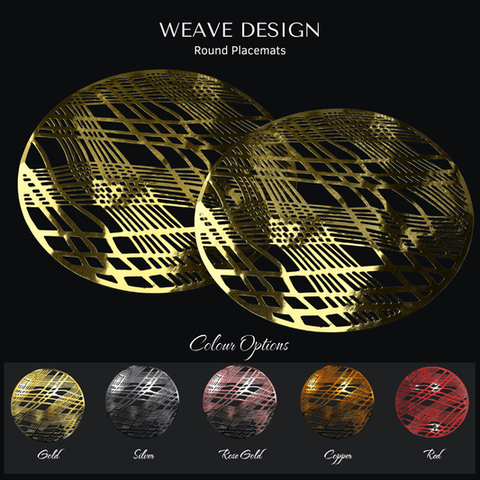Table Setting Pack for 10 — Gatsby Velvet Weave Design - Place MattersTable Setting Packs with Table Runner