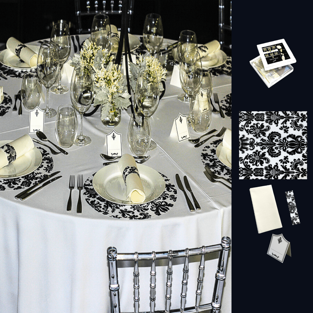 Table Setting Pack for 10 — Royale Design - Place Matters
