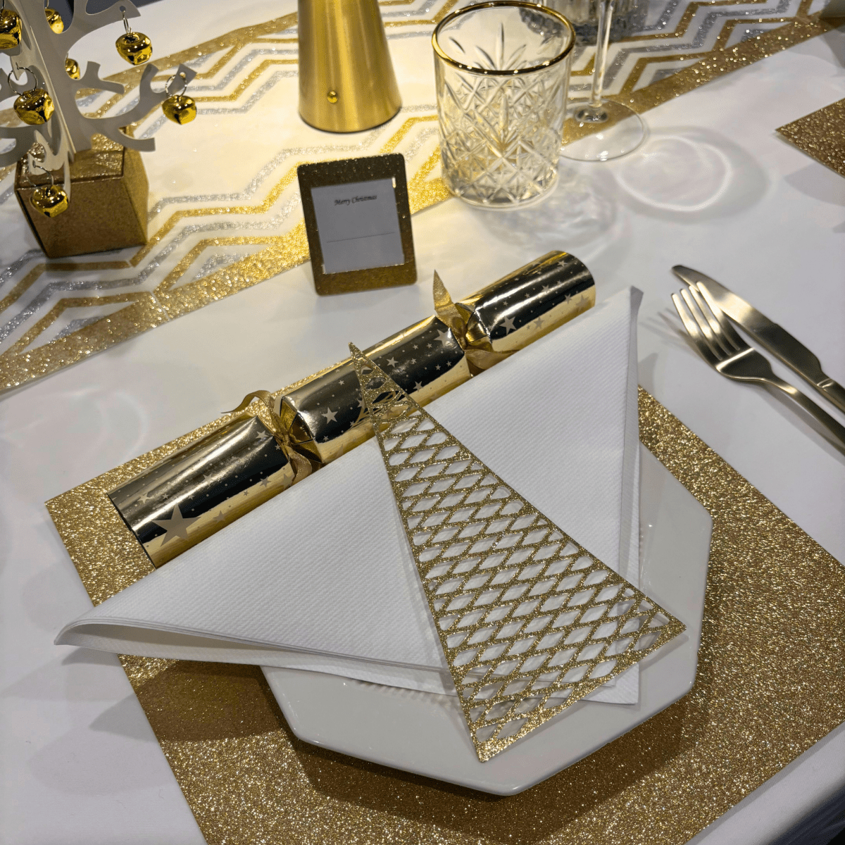 Glitter Design Square Placemats – Pack of 20 | Place Matters - Place MattersPlacemats