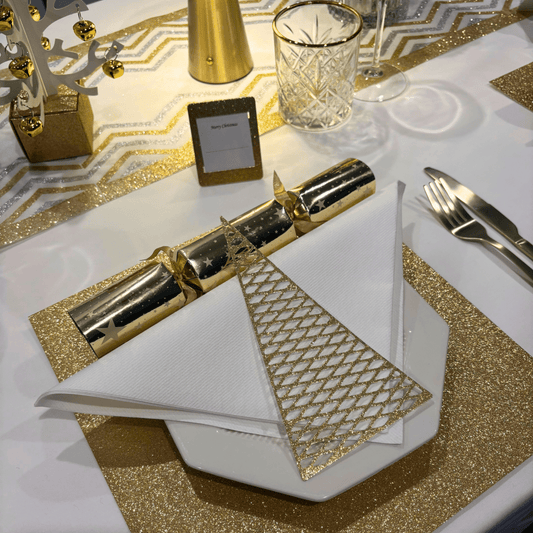 Glitter Design Square Placemats – Pack of 20 | Place Matters - Place MattersPlacemats