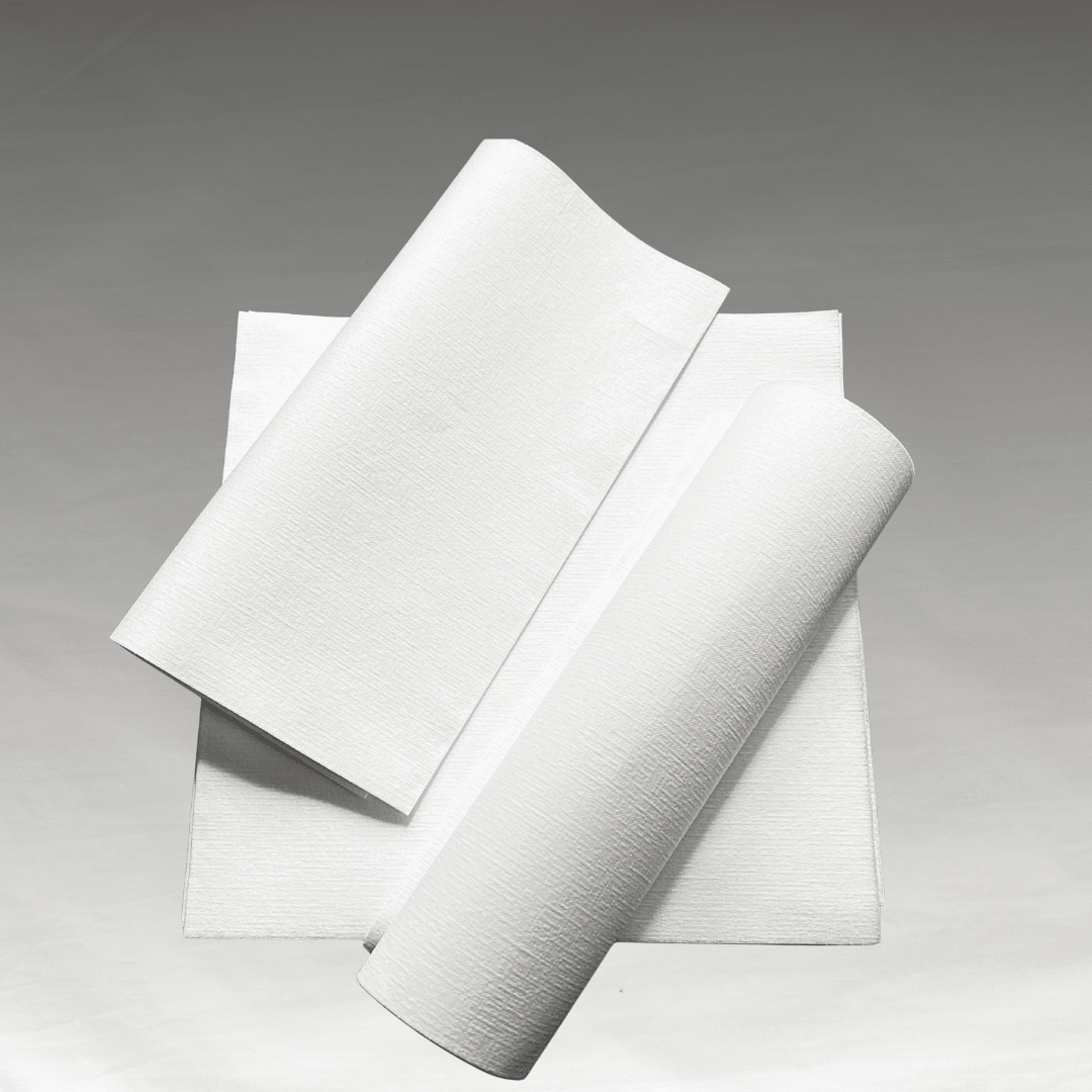 White Paper Napkins (Luxury Airlaid Paper) (Extra Large) - Place MattersNapkins