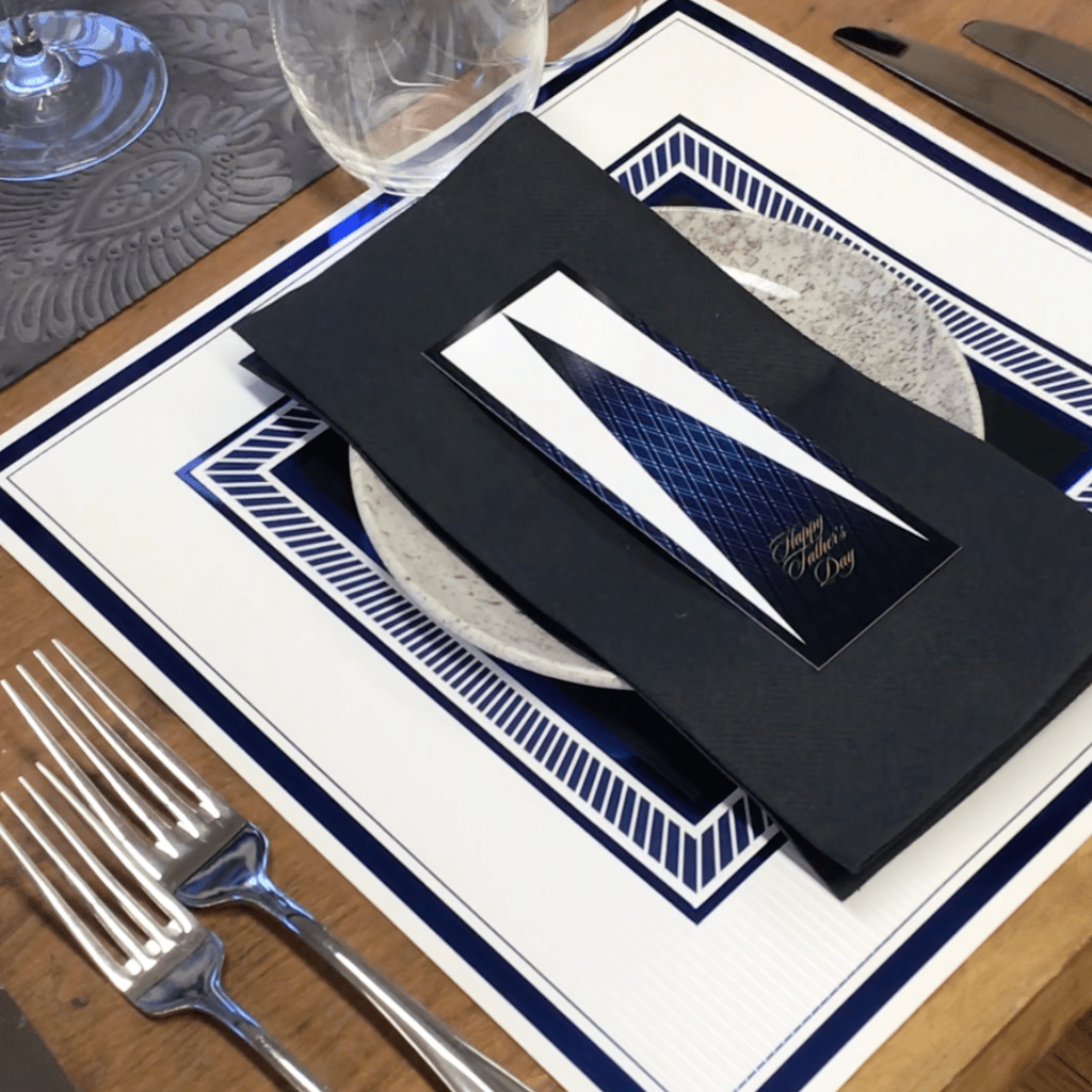 Wholesale Benson Design Napkin Decor ( Father's Day) Saunders Concepts - Place Matters