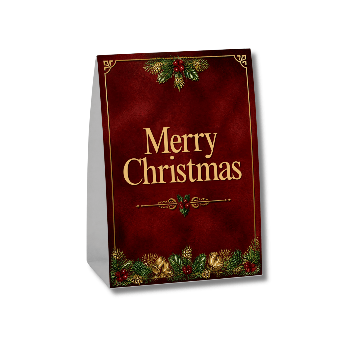 Wholesale Christmas Tent Cards (Xmas Lux) – Pack of 6 | Saunders Concepts - Place MattersS/C Table Decor