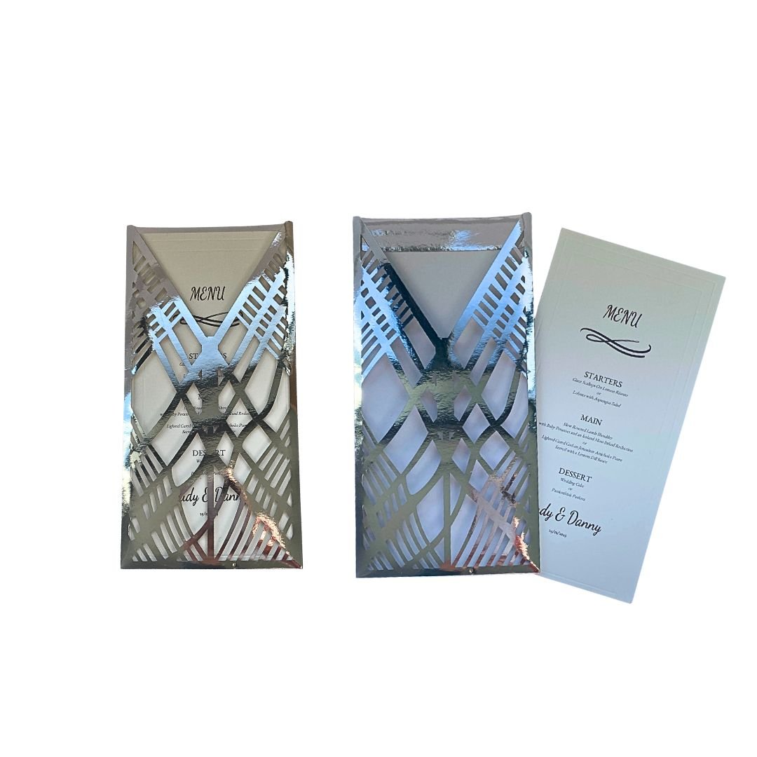 Wholesale Menu/Napkin Covers (Weave Design) Pack of 25| Saunders Concepts - Place Matters