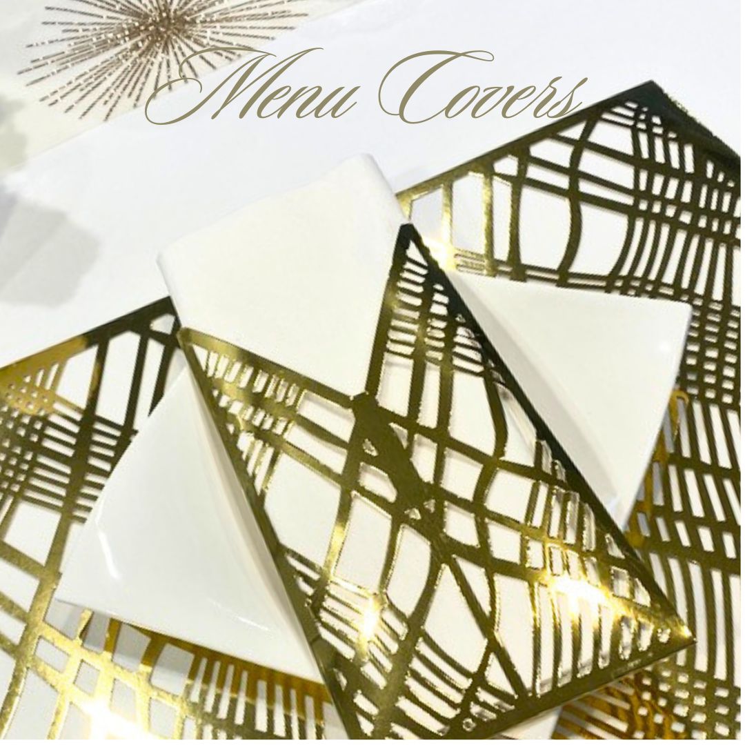 Wholesale Menu/Napkin Covers (Weave Design) Pack of 25| Saunders Concepts - Place Matters