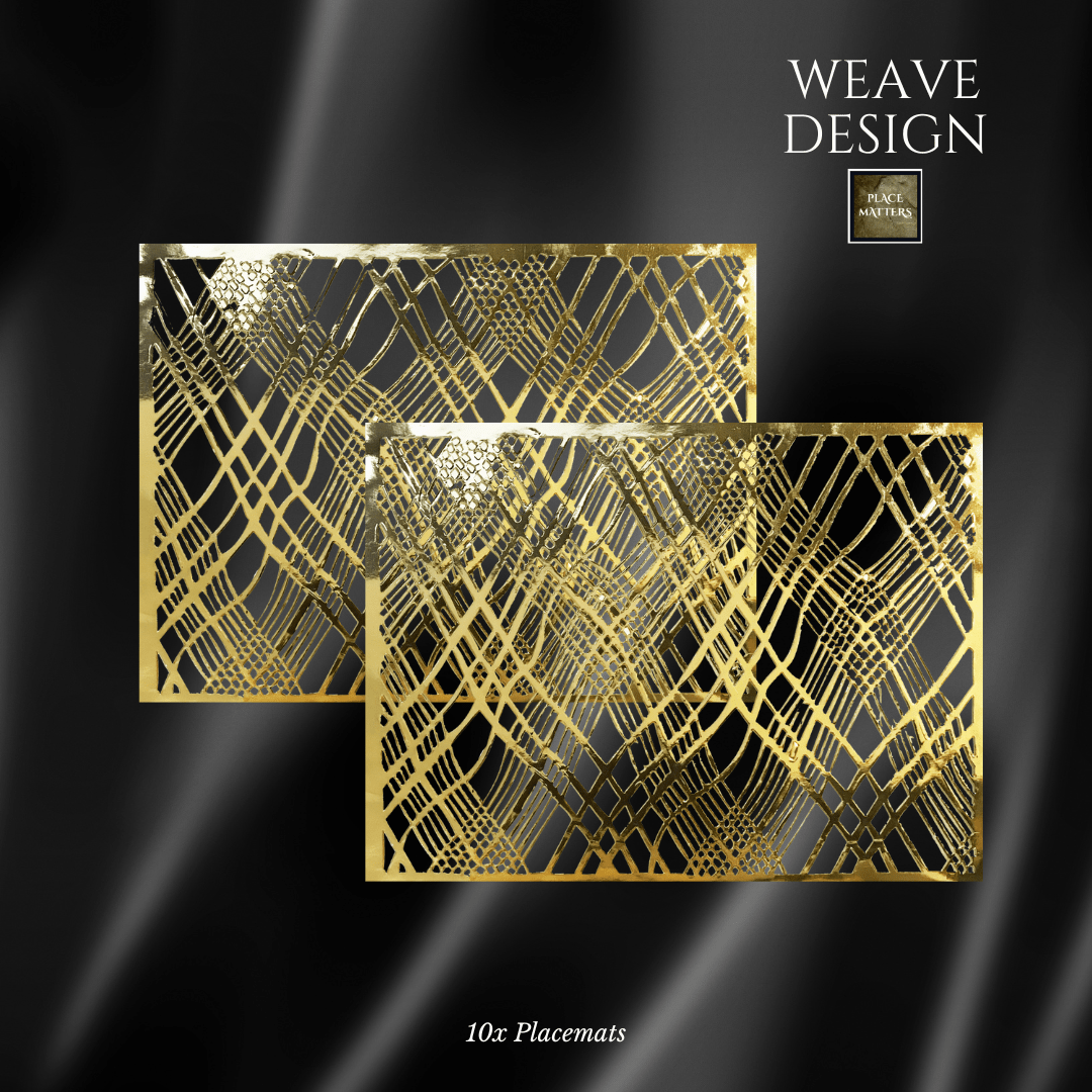 Gatsby Table Setting Pack for 10 with Runner - Place MattersTable Setting Packs with Table Runner