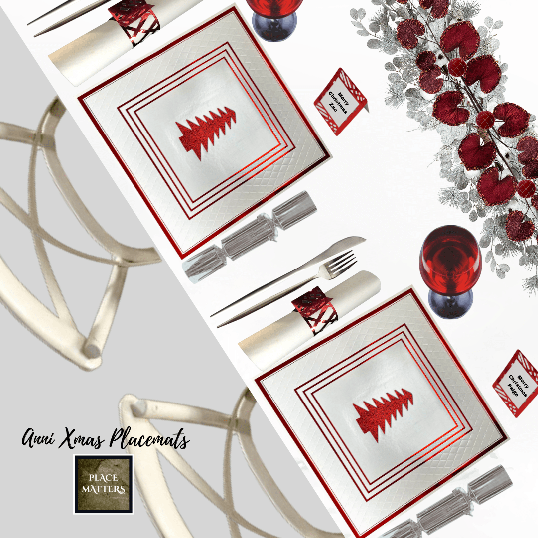 Christmas Placemats Square Shape (Anni Design) - Place Matters