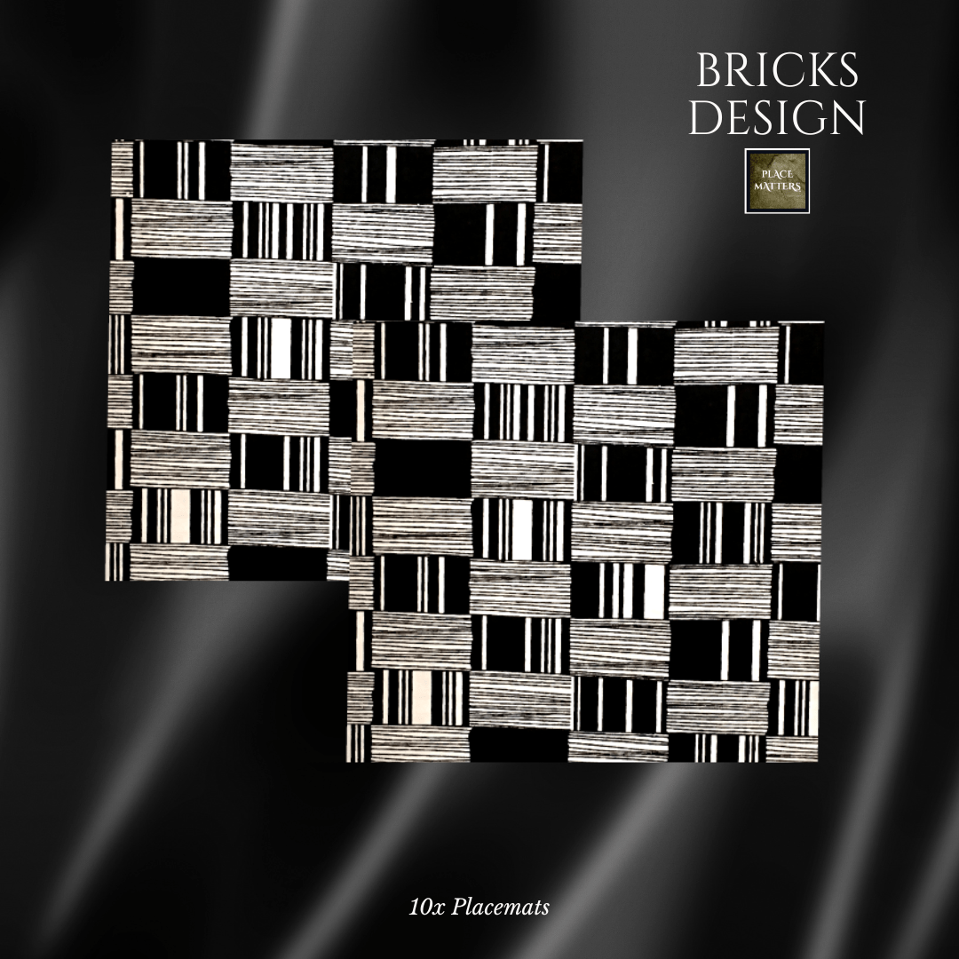 Black Table Setting Pack for 10 — + Table Runner - Place MattersTable Setting Packs with Table Runner