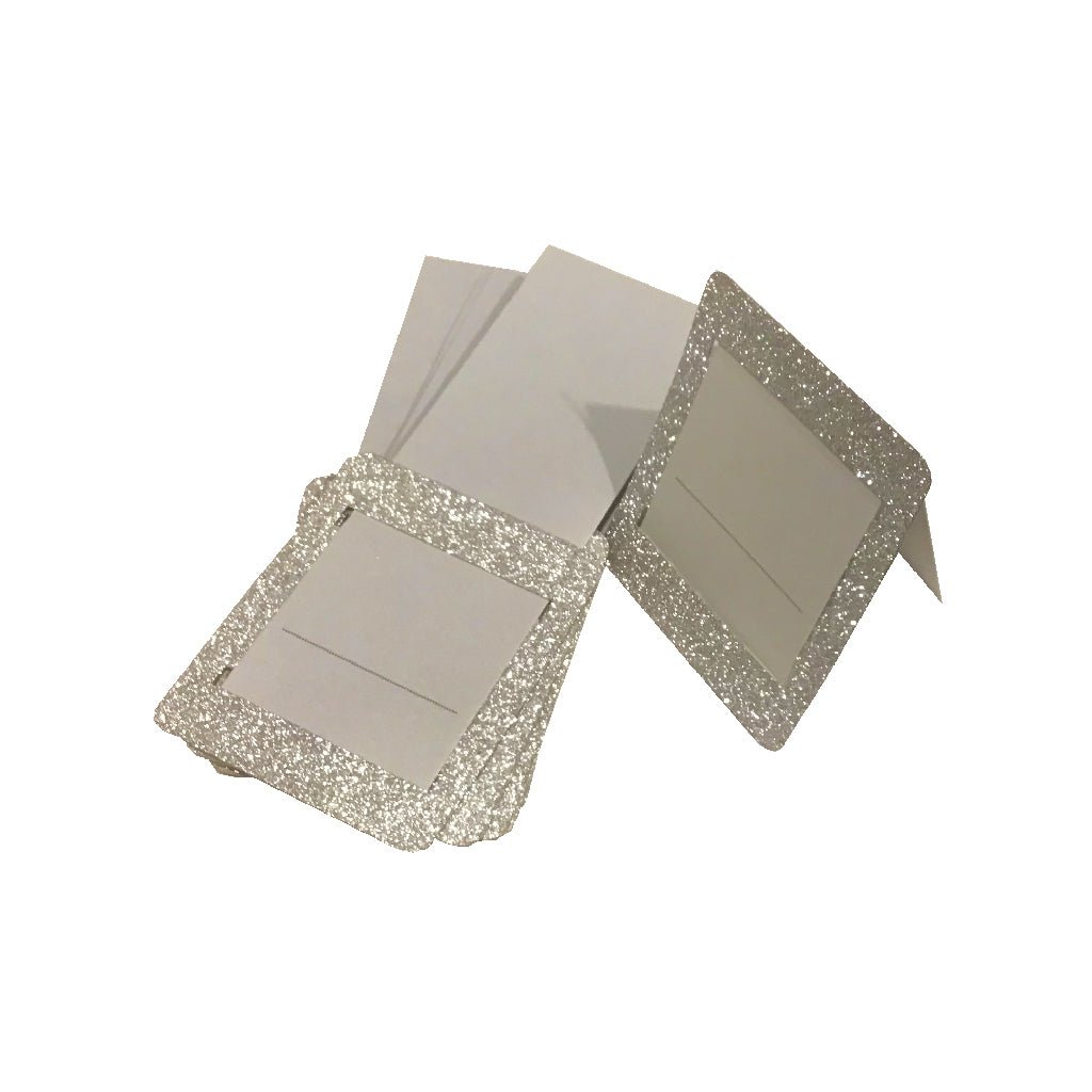Gold Glitter Place Cards (Glitter Design) - Place Matters