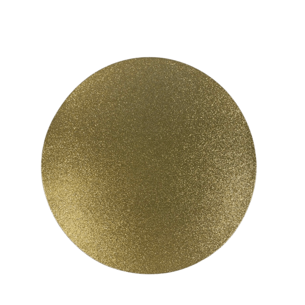 Gold Glitter Design Round Placemats | Place Matters (Pack of 20) - Place Matters