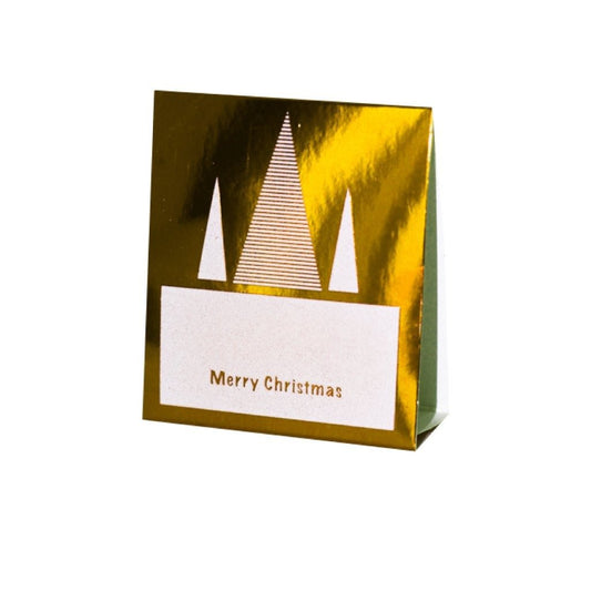 Place Cards (Stripe Foil Christmas Tree) - Place MattersChristmas Table Decor