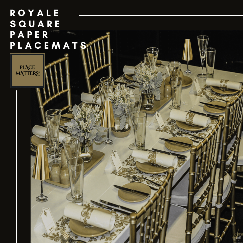 Table Setting Pack for 10 — Royale Design - Place Matters