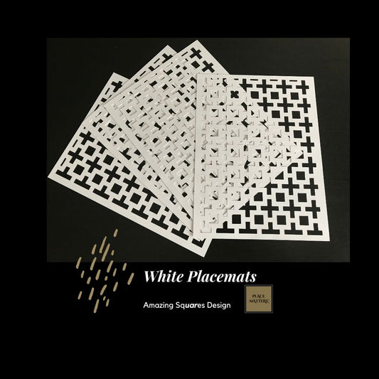 Amazing Squares Placemats – Pack of 20 | Place Matters - Place MattersPlacemats