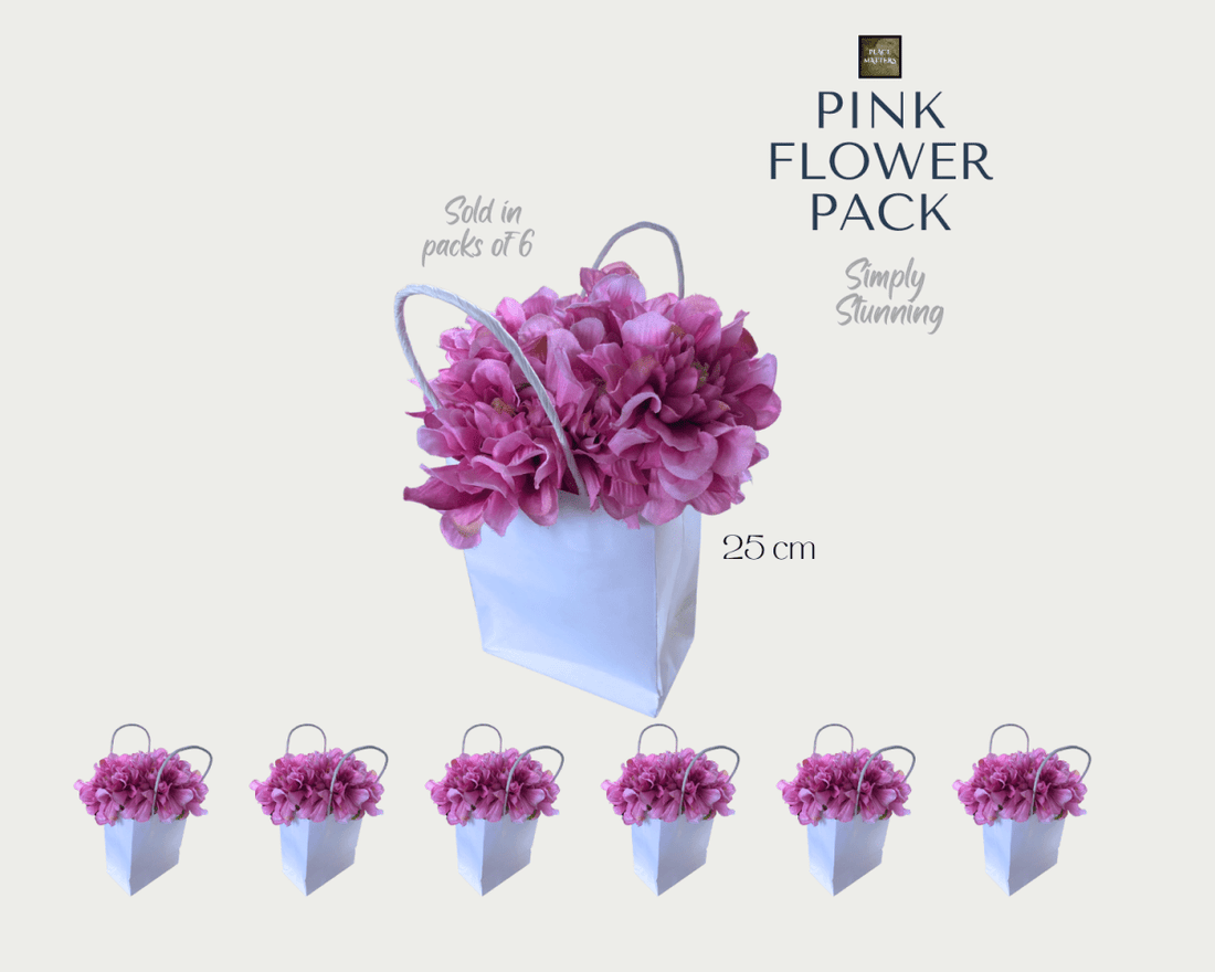 Brighten Your Dining Experience with Pink Flower Packs for Stylish Affordable Luxury Table Decor Placemats and Table Runners - Place Matters