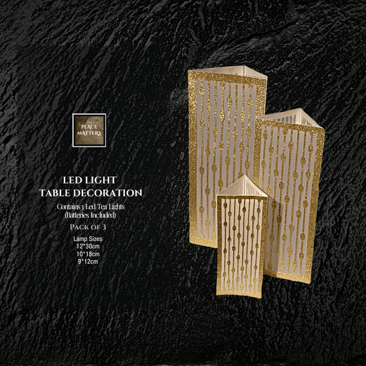 Elevate Your Table Decor with Wholesale Gold Table Lamps and Discover Affordable Luxury with Stylish Placemats and Table Runners - Place Matters