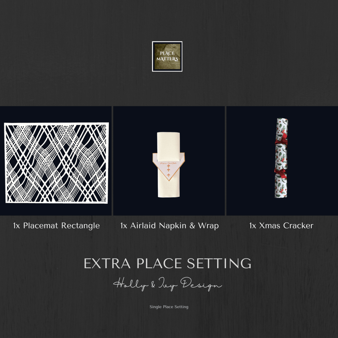 Experience Affordable Luxury with Holly & Ivy Design Table Decor Encompassing Placemats and Table Runners - Place Matters