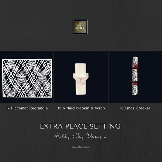 Experience Affordable Luxury with Holly & Ivy Design Table Decor Encompassing Placemats and Table Runners - Place Matters