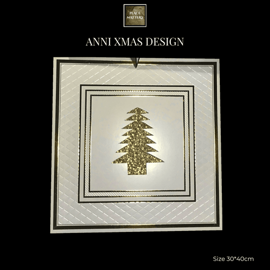 Holiday Elegance Redefined with Anni Design's Affordable Luxury Squares Placemats and Table Runners - Place Matters