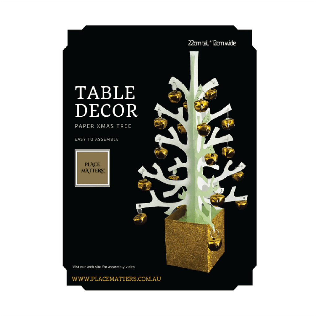 How to Create Festive Elegance with Anni Red Xmas Tree Placemats Table Runners and Table Decor for Affordable Luxury Paper Table Settings - Place Matters