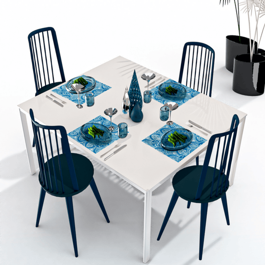 Teal Placemats (Milano)(Square)