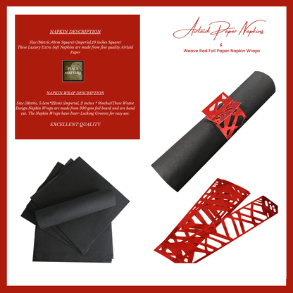Red Christmas Table Setting Pack for 10 — Anni Xmas + Runner - Place Matters