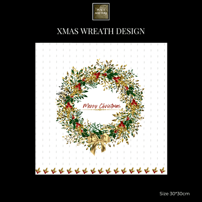 Christmas Placemats (Xmas Wreath) - Place Matters