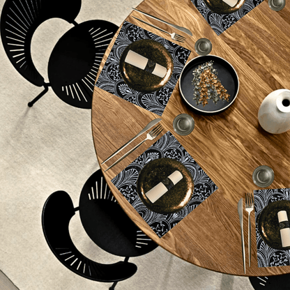 Black Table Setting Pack for 10 — Milano Design - Place Matters
