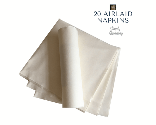 White Napkins - Place Matters