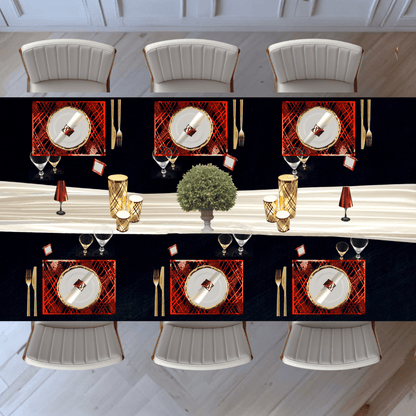 Table Setting Pack for 10 — Gatsby Chiffon Weave Design - Place Matters
