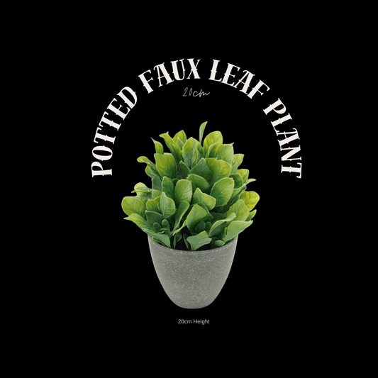 Potted Faux Plant (Pack of 6) - Place Matters
