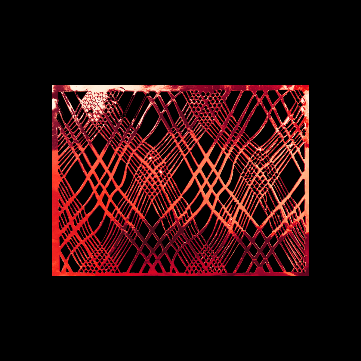 Gold Rectangular Placemats – Weave Design | Place Matters (Pack of 20) - Place Matters