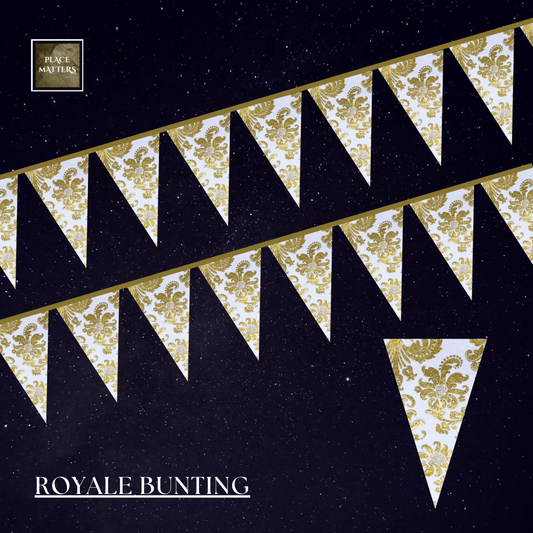 Gold Buntings (Royale Design) - Place Matters