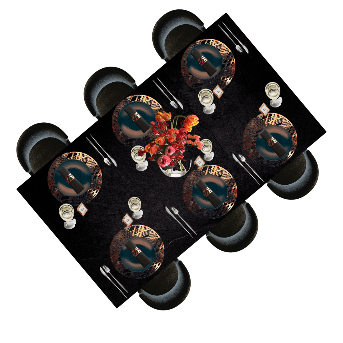 Table Setting Pack — Weave Design No Table Runner - Place Matters