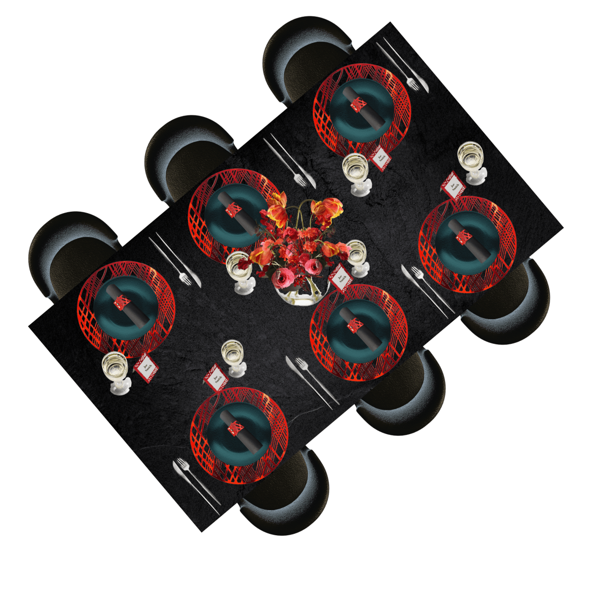 Table Setting Pack — Weave Design No Table Runner - Place Matters