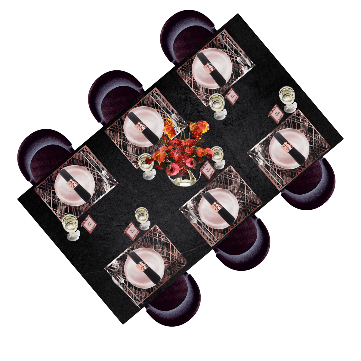Table Setting Pack — Weave Design No Table Runner - Place Matters