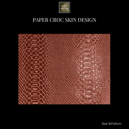 Crocodile Faux Design Placemats | Place Matters (Pack of 20) - Place Matters