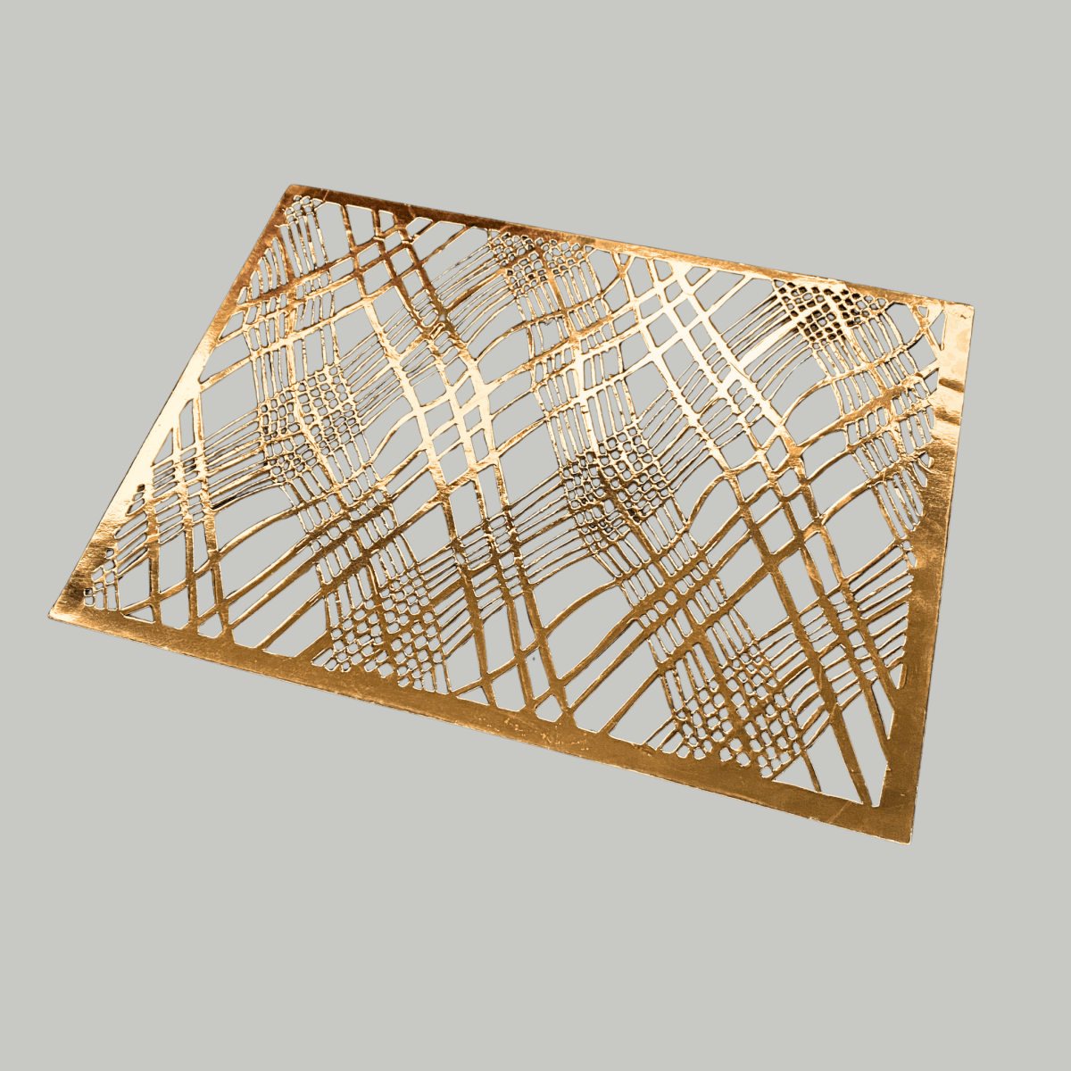Copper Rectangle Weave Placemats – Pack of 20 | Place Matters - Place MattersPlacemats