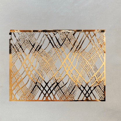 Copper Rectangle Weave Placemats – Pack of 20 | Place Matters - Place Matters