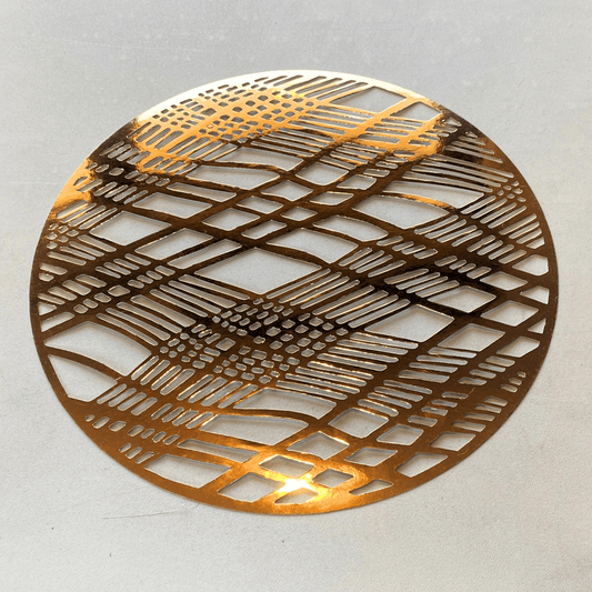 Copper Round Weave Placemats – Pack of 20 | Place Matters - Place Matters
